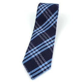 [MAESIO] KSK2528 Wool Silk Plaid Necktie 8cm _ Men's Ties Formal Business, Ties for Men, Prom Wedding Party, All Made in Korea